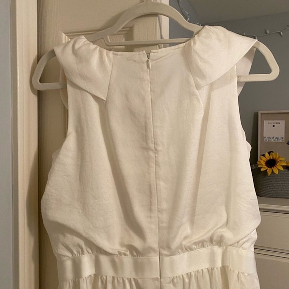 𝅺LOFT White Dress - Picture 5 of 12